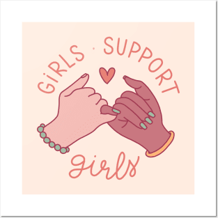 Girls Support Posters and Art